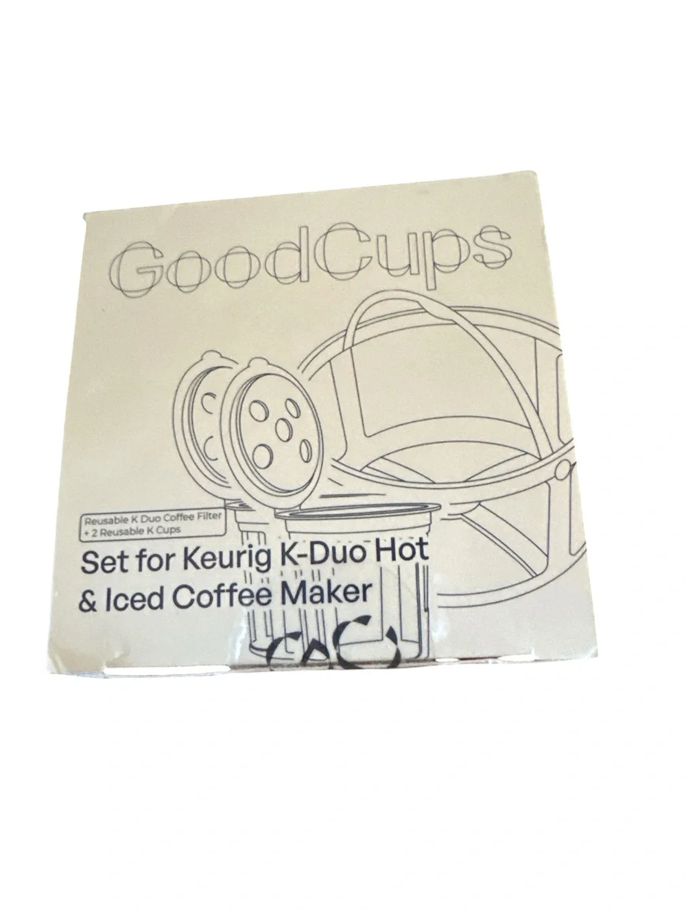 Reusable Filter Set for Keurig K-Duo -